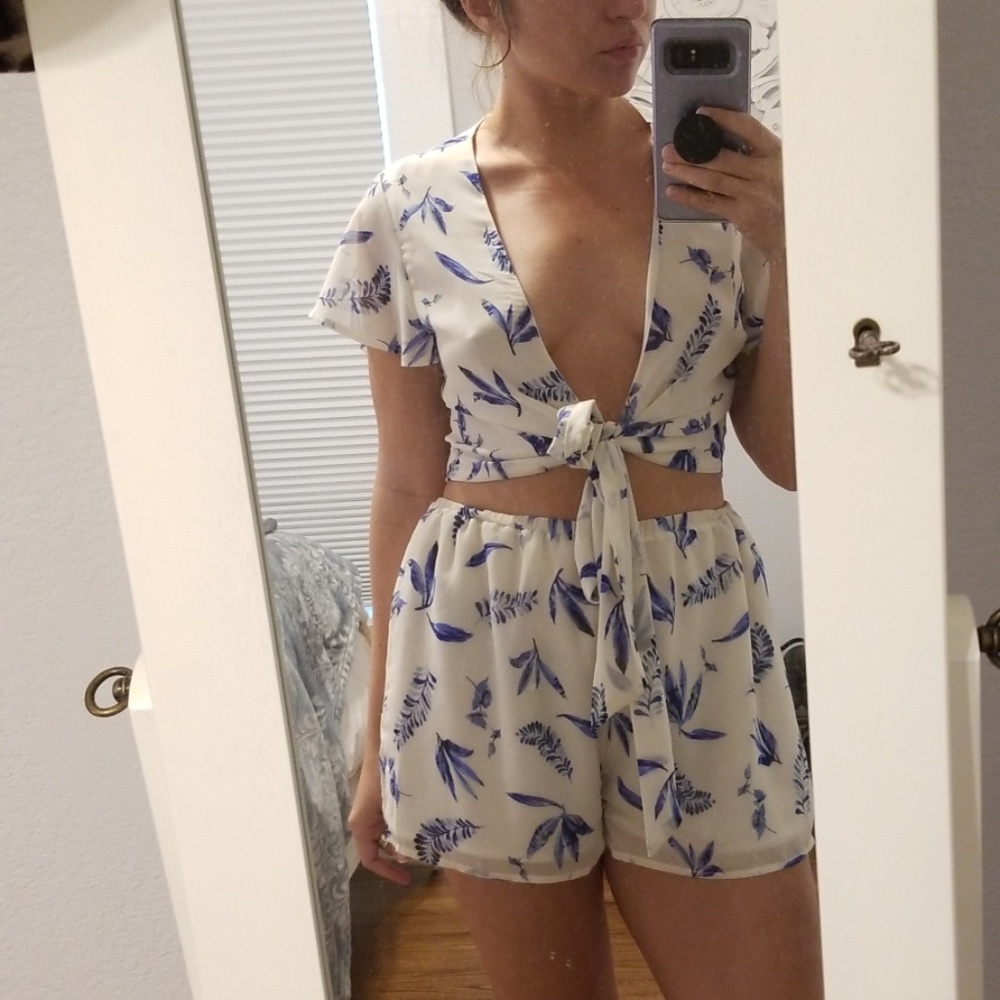 Cute 2 Piece Matching Set 💙♡💙♡💙 - Picture 1 of 4